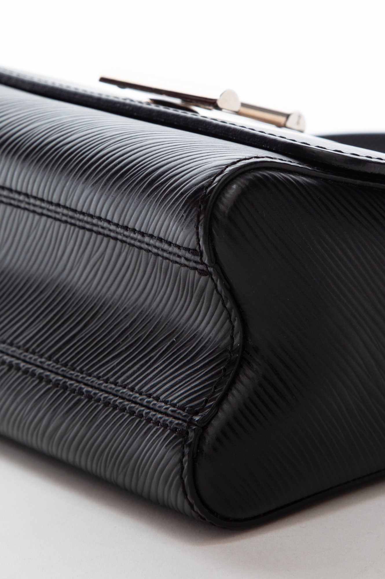 Louis Vuitton Black Epi Leather Twist PM Bag