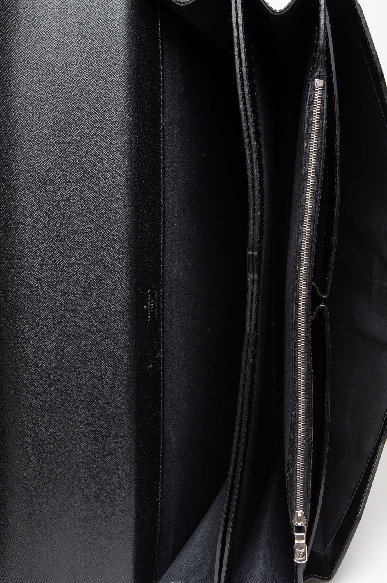 Louis Vuitton Black Epi Leather Robusto Briefcase