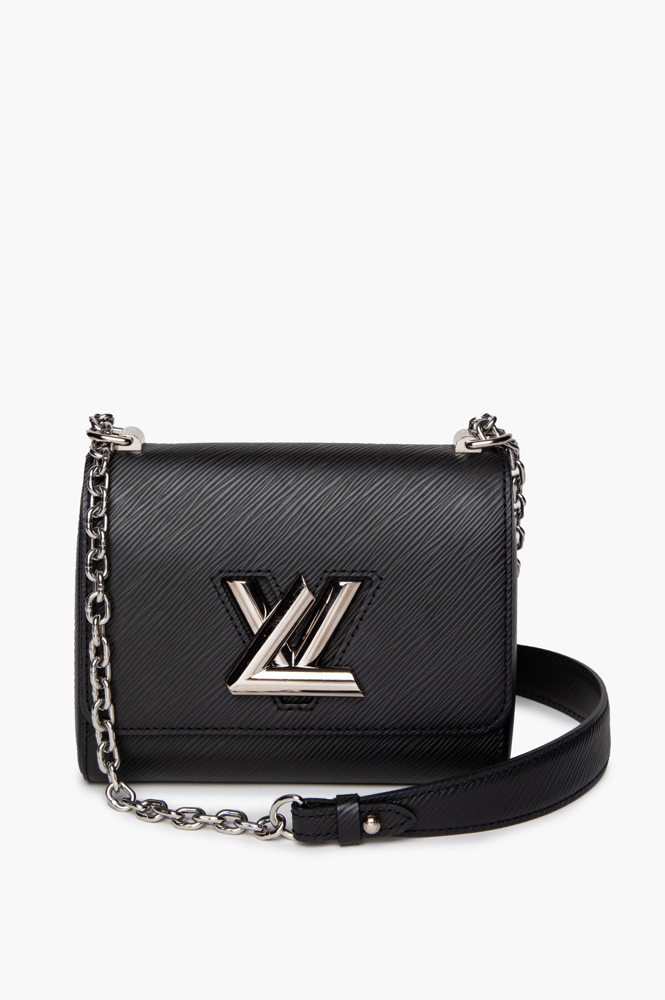 Louis Vuitton Black Epi Leather Twist PM Bag