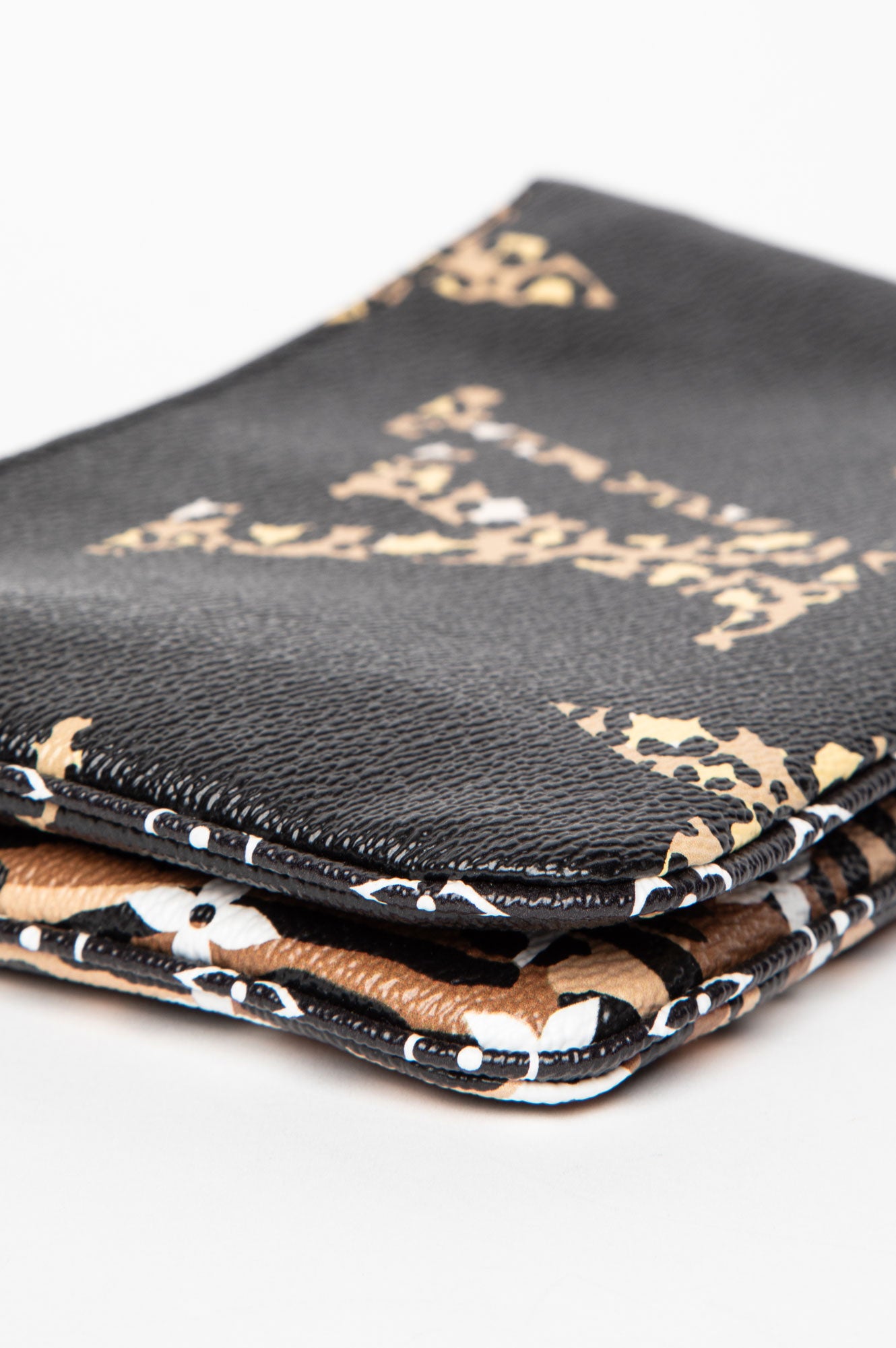 Louis Vuitton Monogram Giant Jungle Pochette Double Zip Bag
