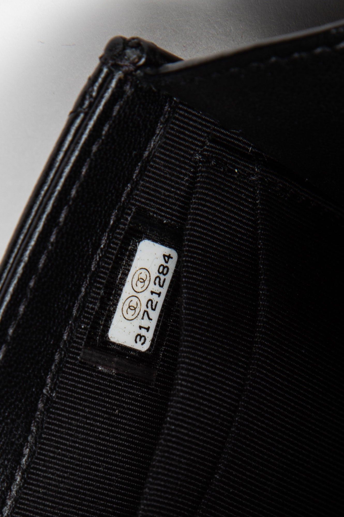 Chanel Black Mini Lamskin Square Bag