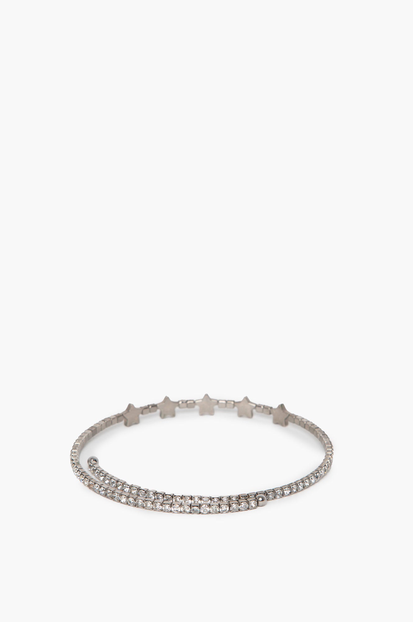 Miu Miu Rigid Crystal Chocker Necklace