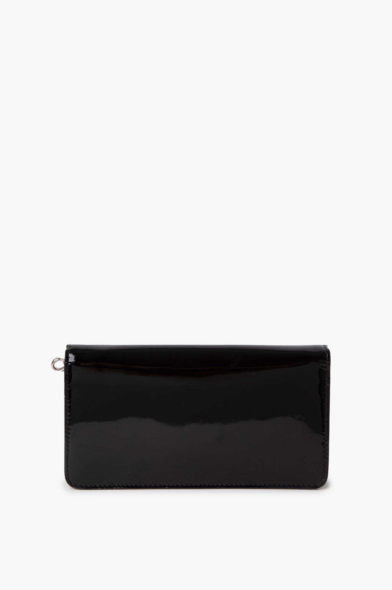 Miu Miu Black Patent WOC with Logo