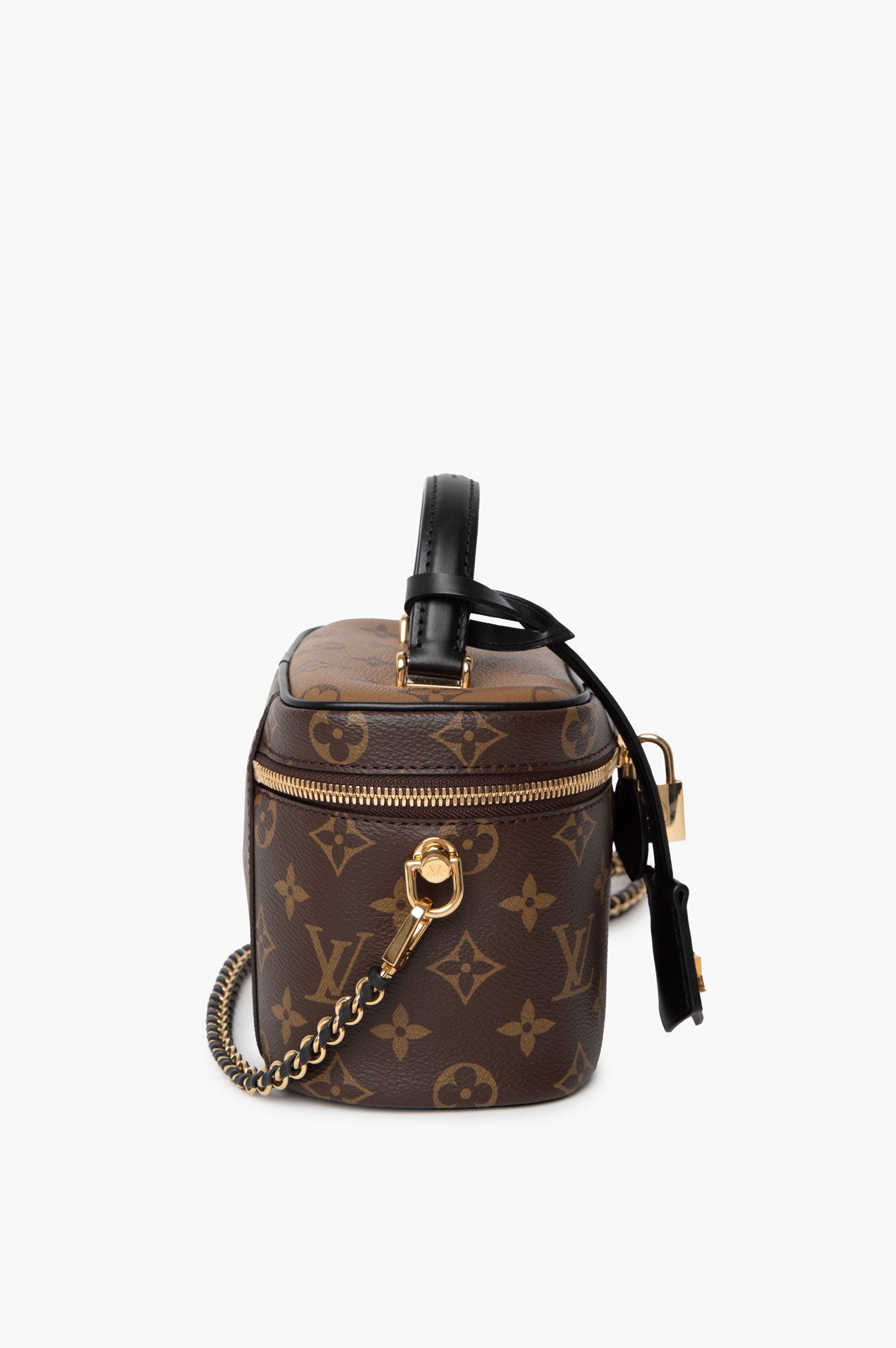 Louis Vuitton Brown Monogram Reverse Vanity PM Bag