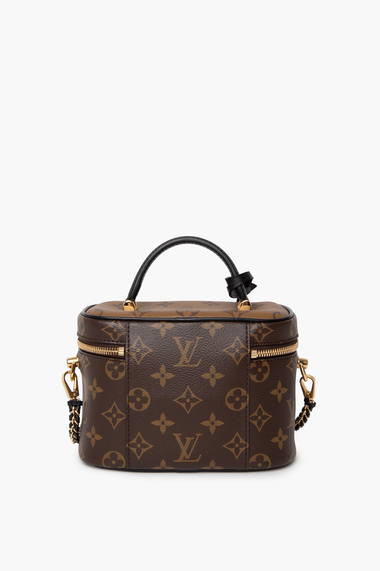 Louis Vuitton Brown Monogram Reverse Vanity PM Bag