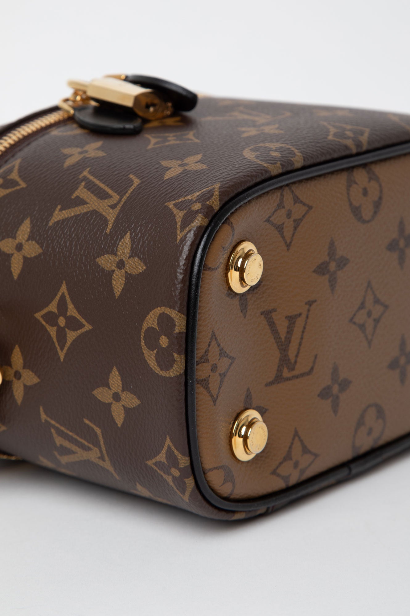 Louis Vuitton Brown Monogram Reverse Vanity PM Bag