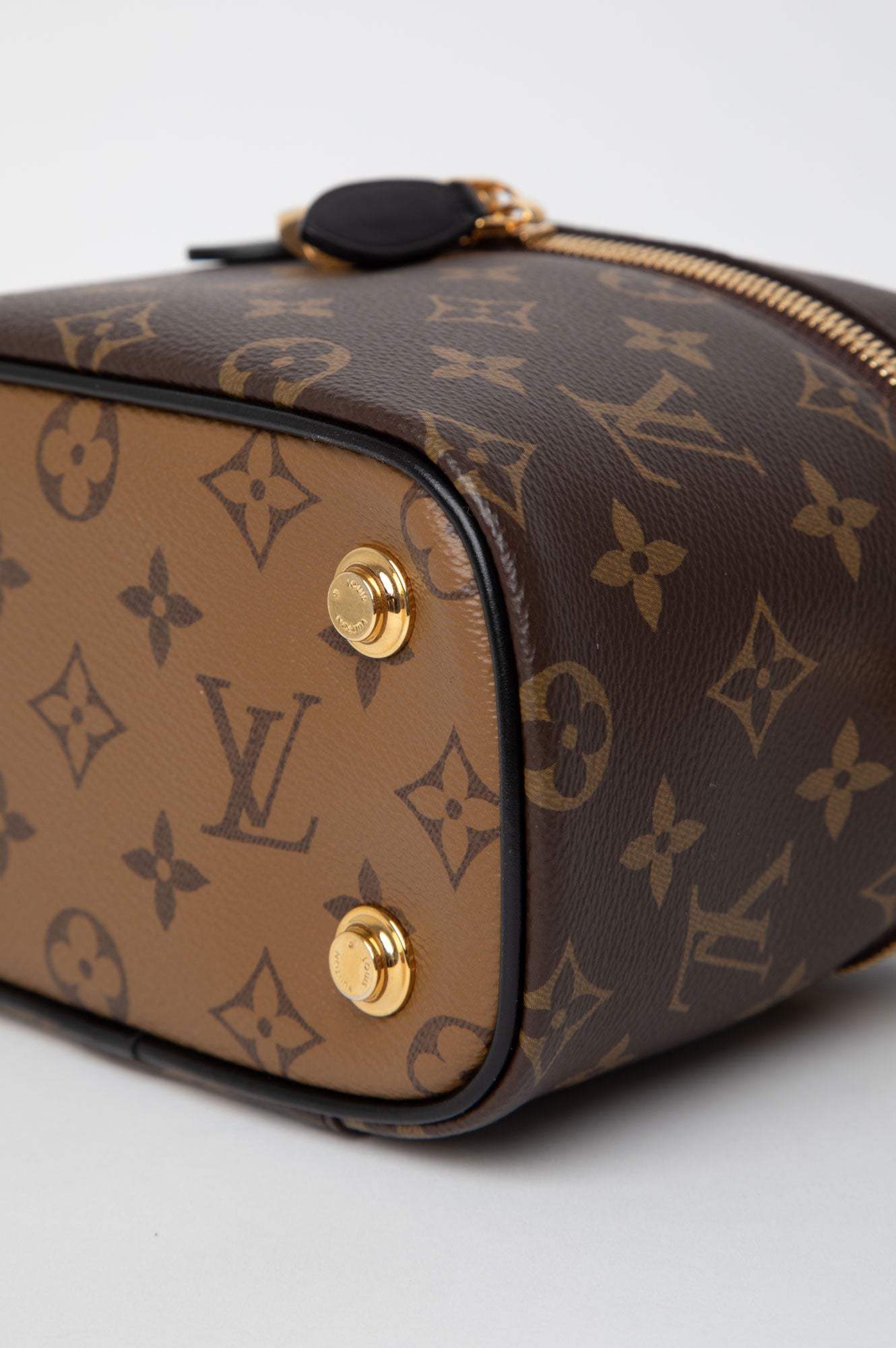 Louis Vuitton Brown Monogram Reverse Vanity PM Bag