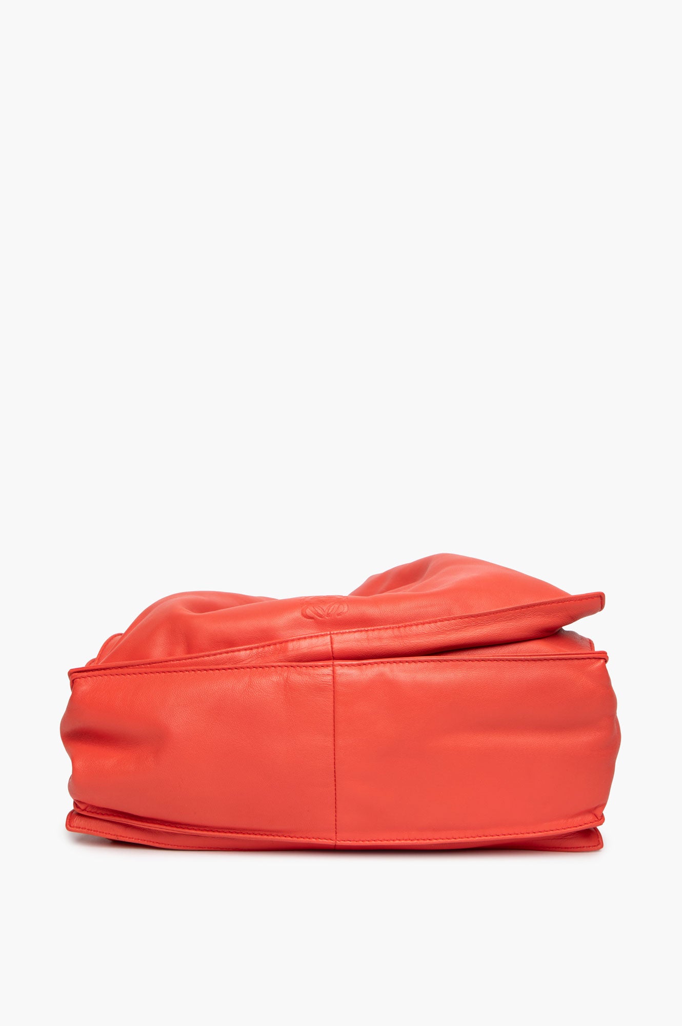 Loewe Coral/Magenta Nappa Leather Flamenco 30 Tassel Bag