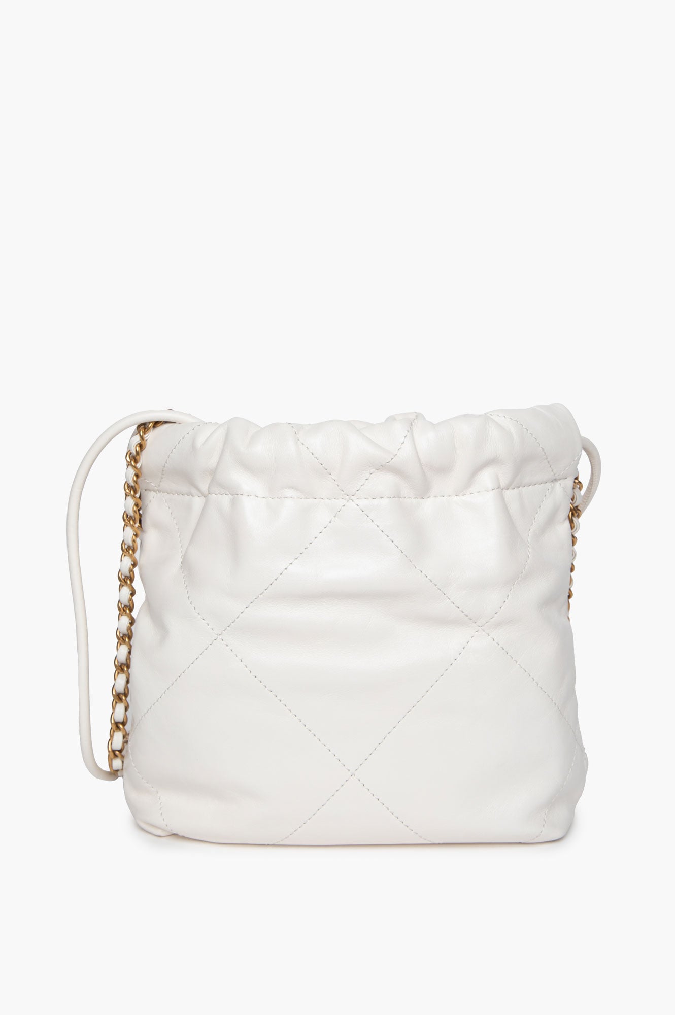 Chanel White Mini 22 Bag