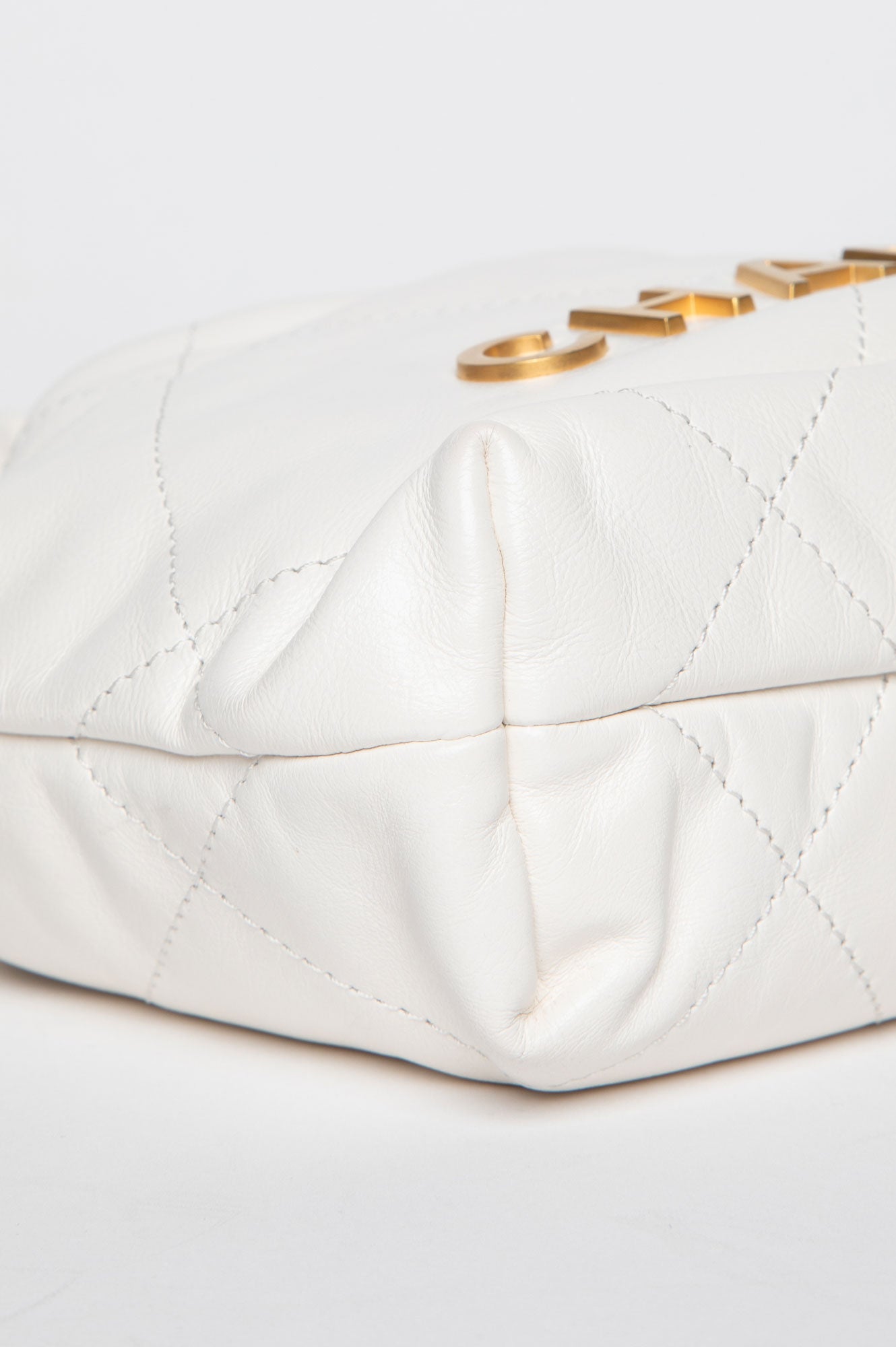Chanel White Mini 22 Bag