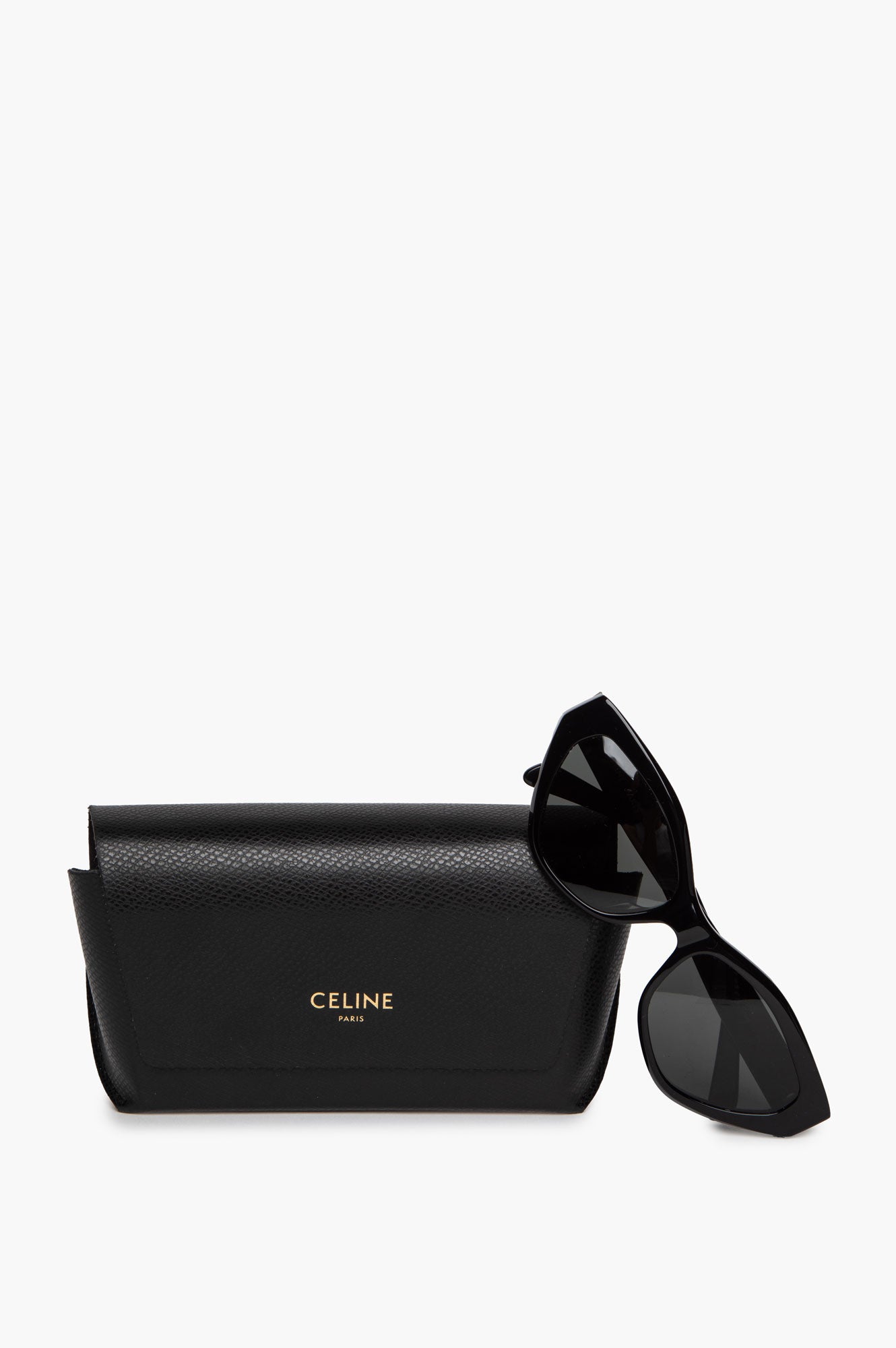 Celine Black Triomphe CL40323U Sunglasses