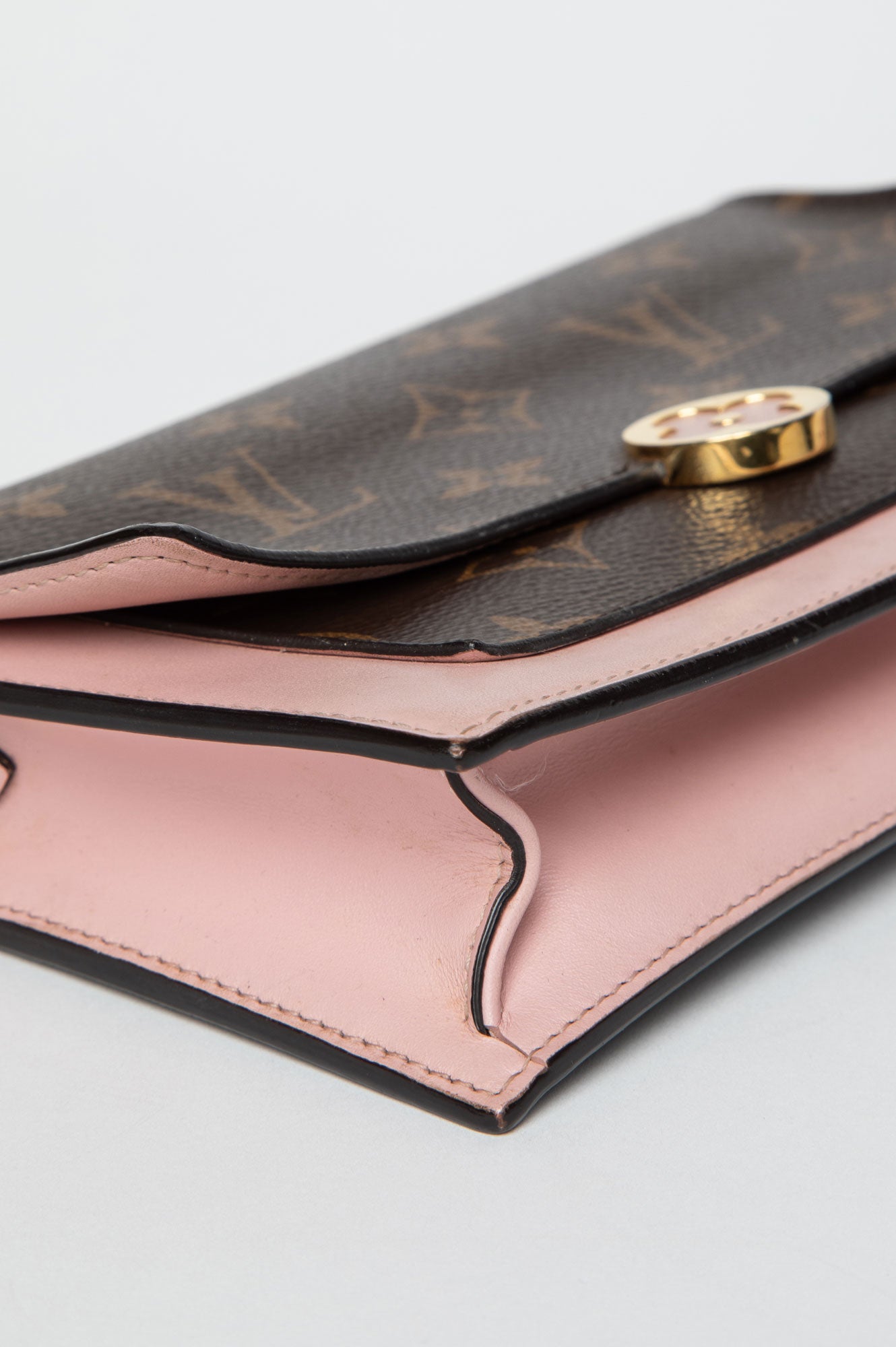 Louis Vuitton Monogram Flore Chain Wallet Bag