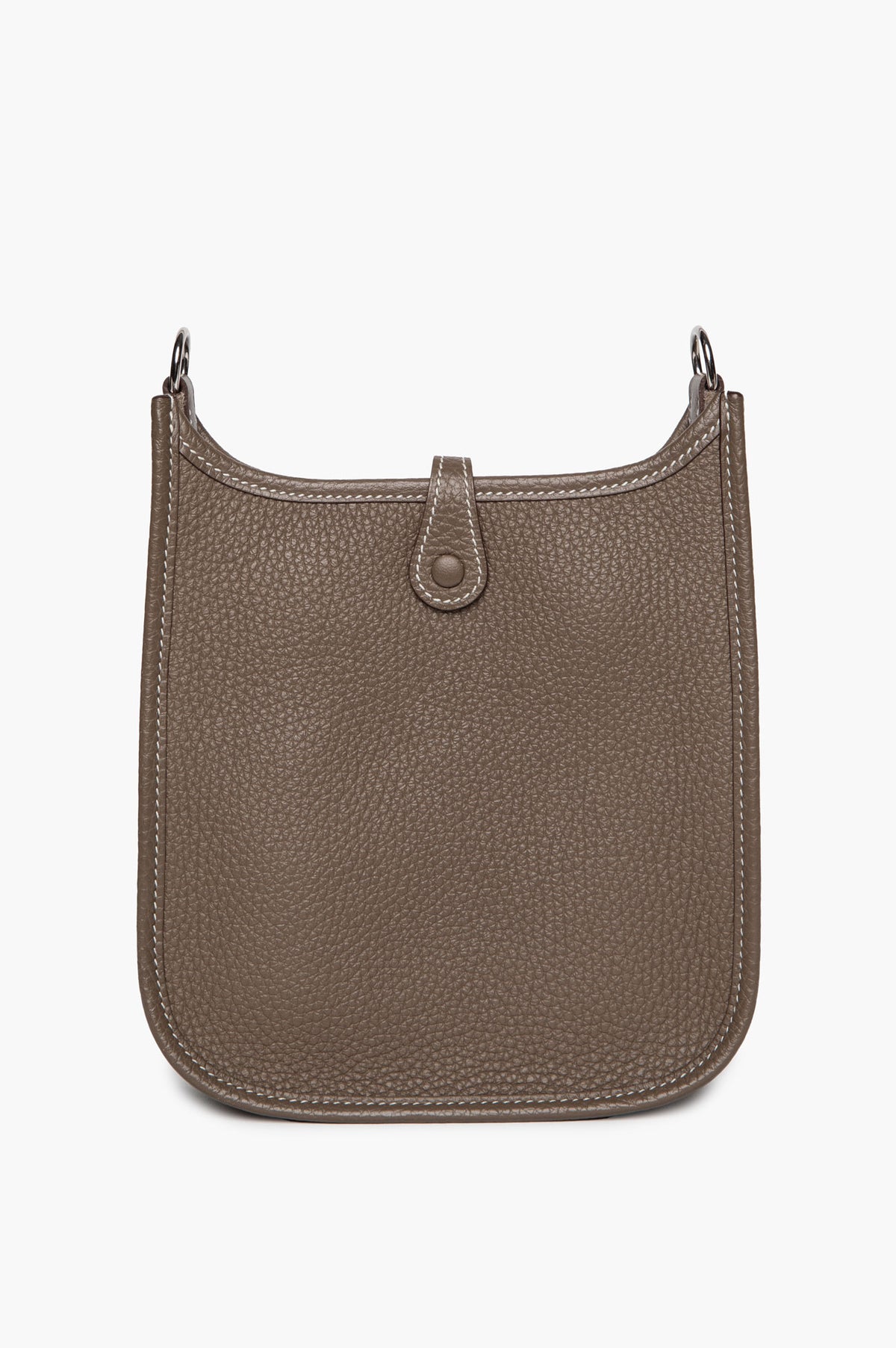 Hermès Mini Etoupe Clemence Indigo Strap Evelyne TPM Stamp U