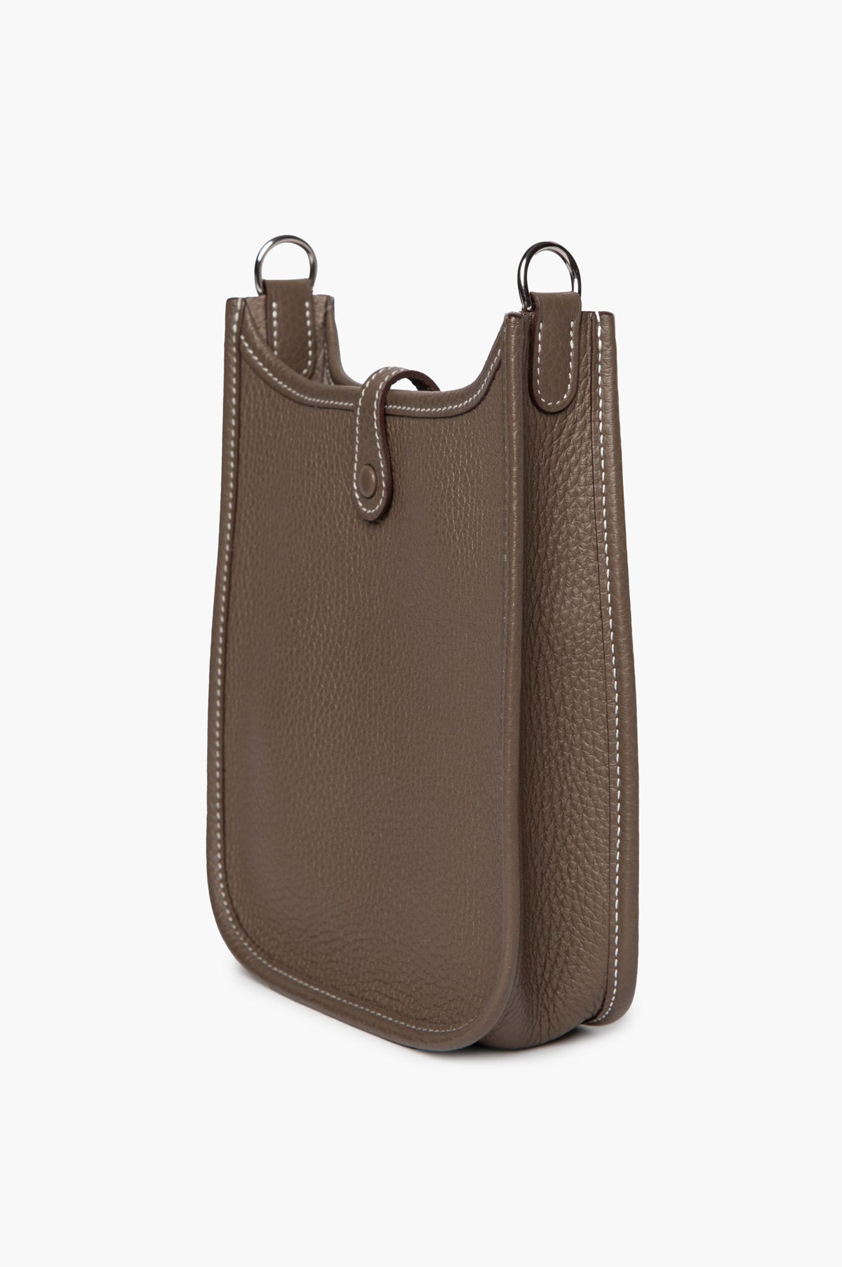 Hermès Mini Etoupe Clemence Indigo Strap Evelyne TPM Stamp U