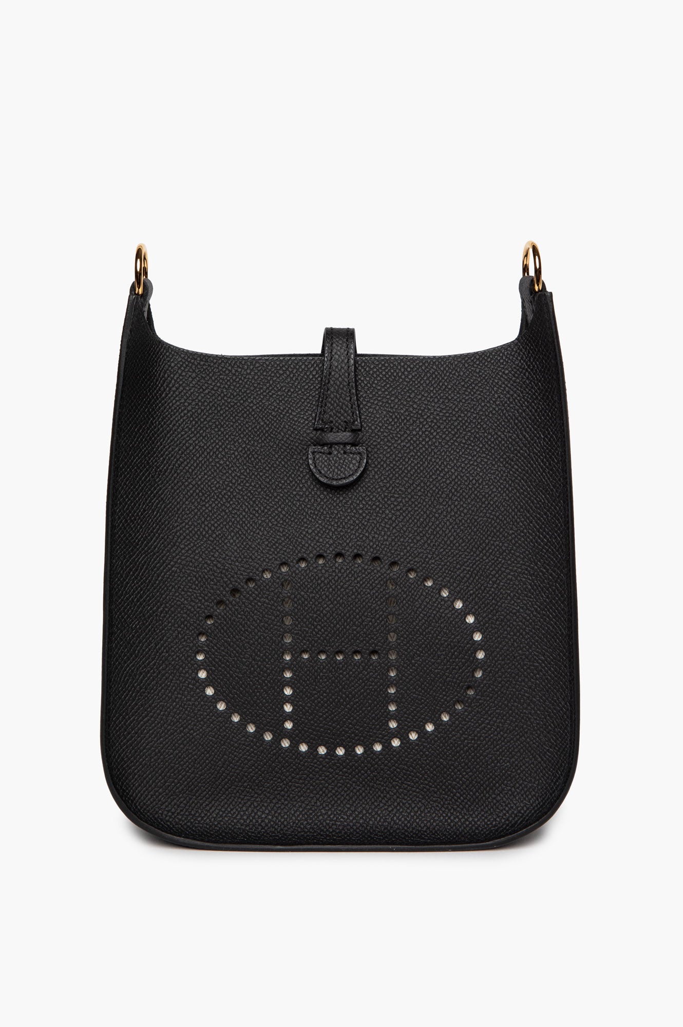 Hermes Black Epsom Evelyne TPM