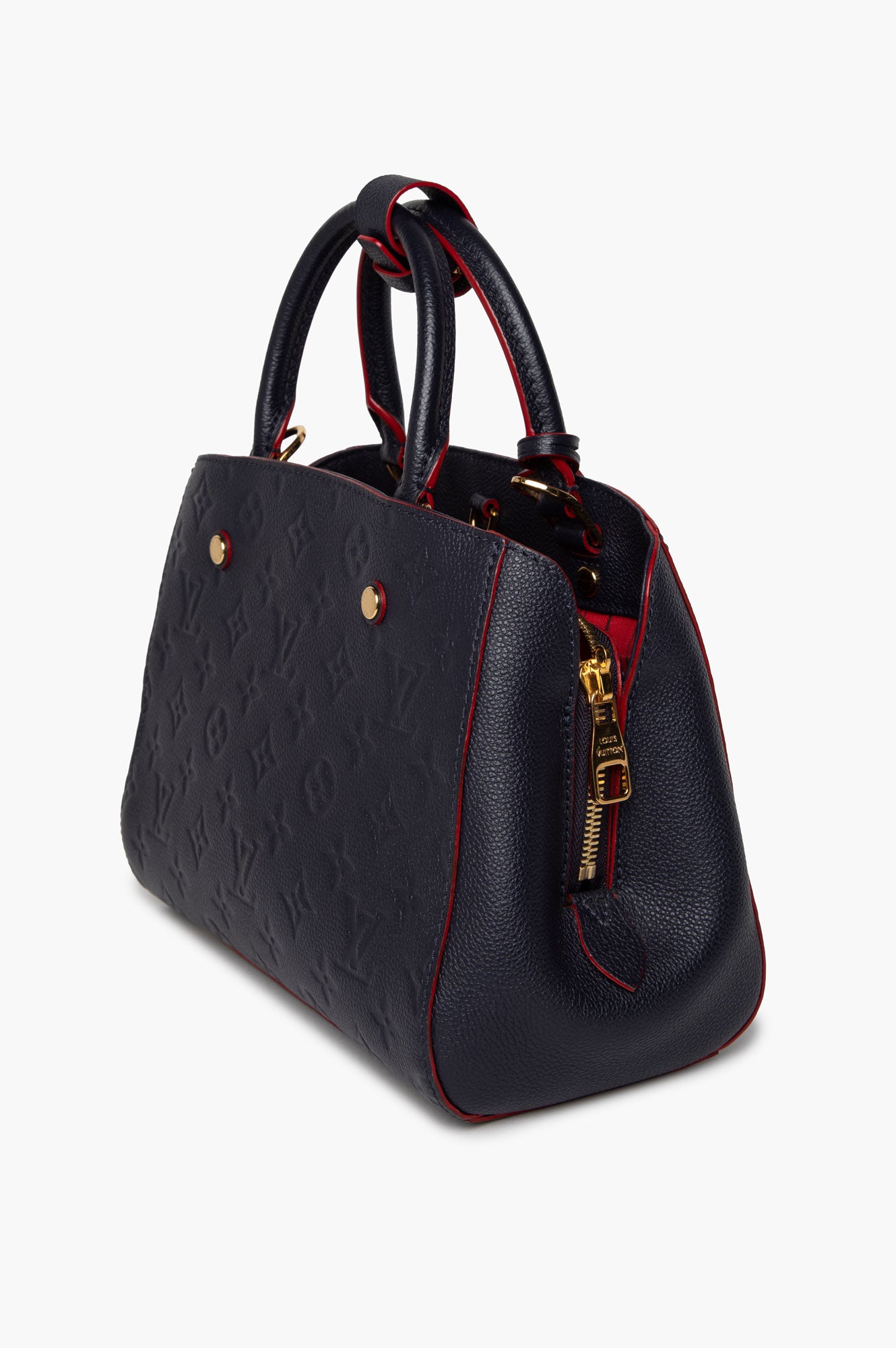 Louis Vuitton Marine Rouge Monogram Empriente Montaigne BB