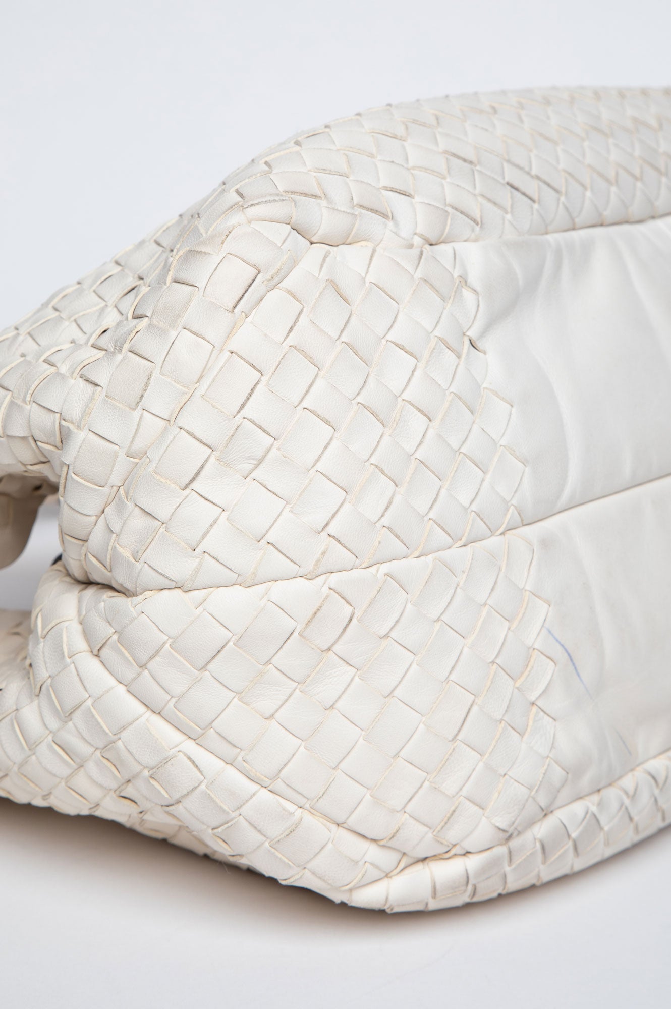 Bottega Veneta White Tote Bag