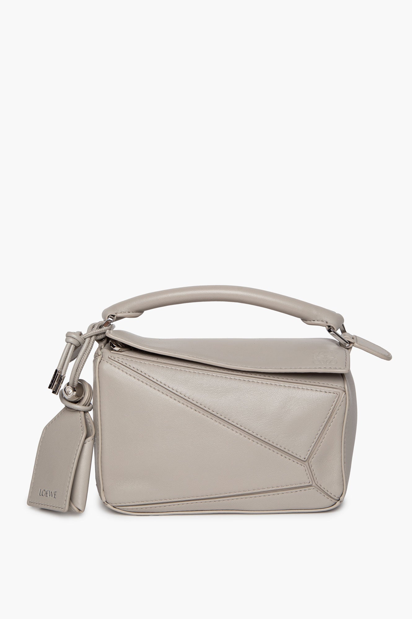 Loewe Grey Mini Puzzle Bag