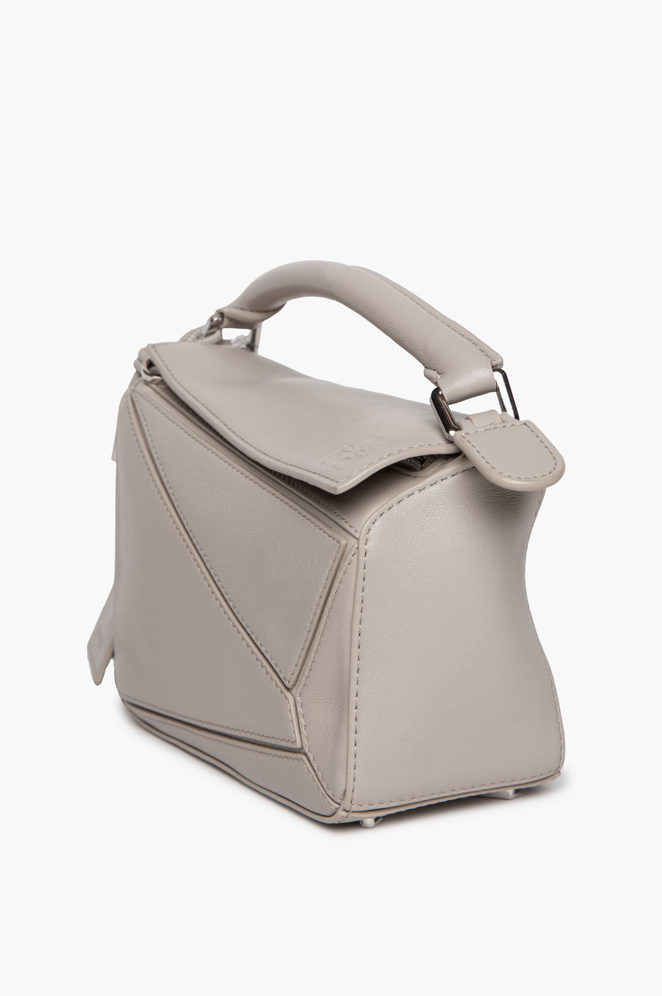 Loewe Grey Mini Puzzle Bag