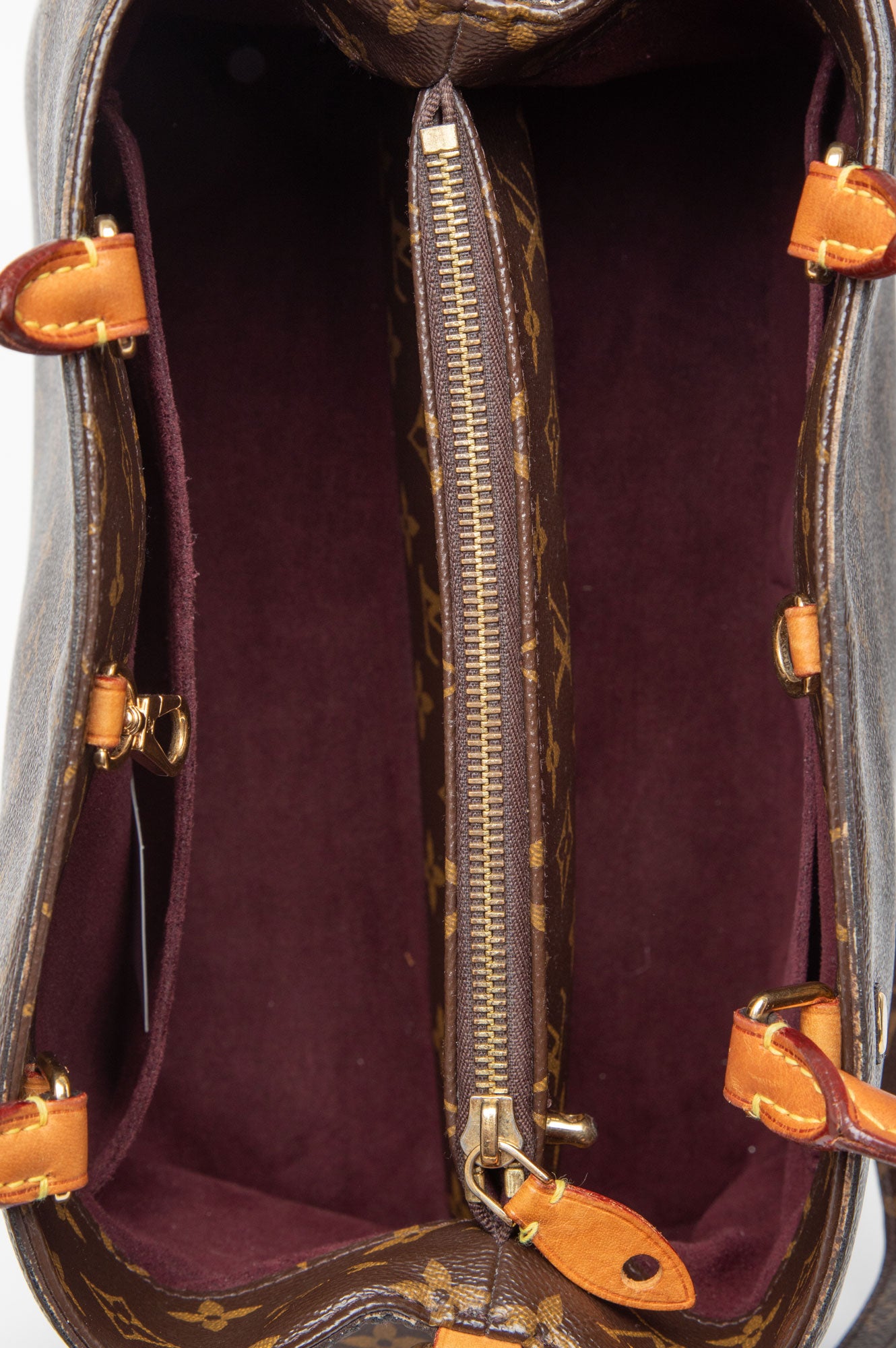 Louis Vuitton Brown Montaigne MM Bag