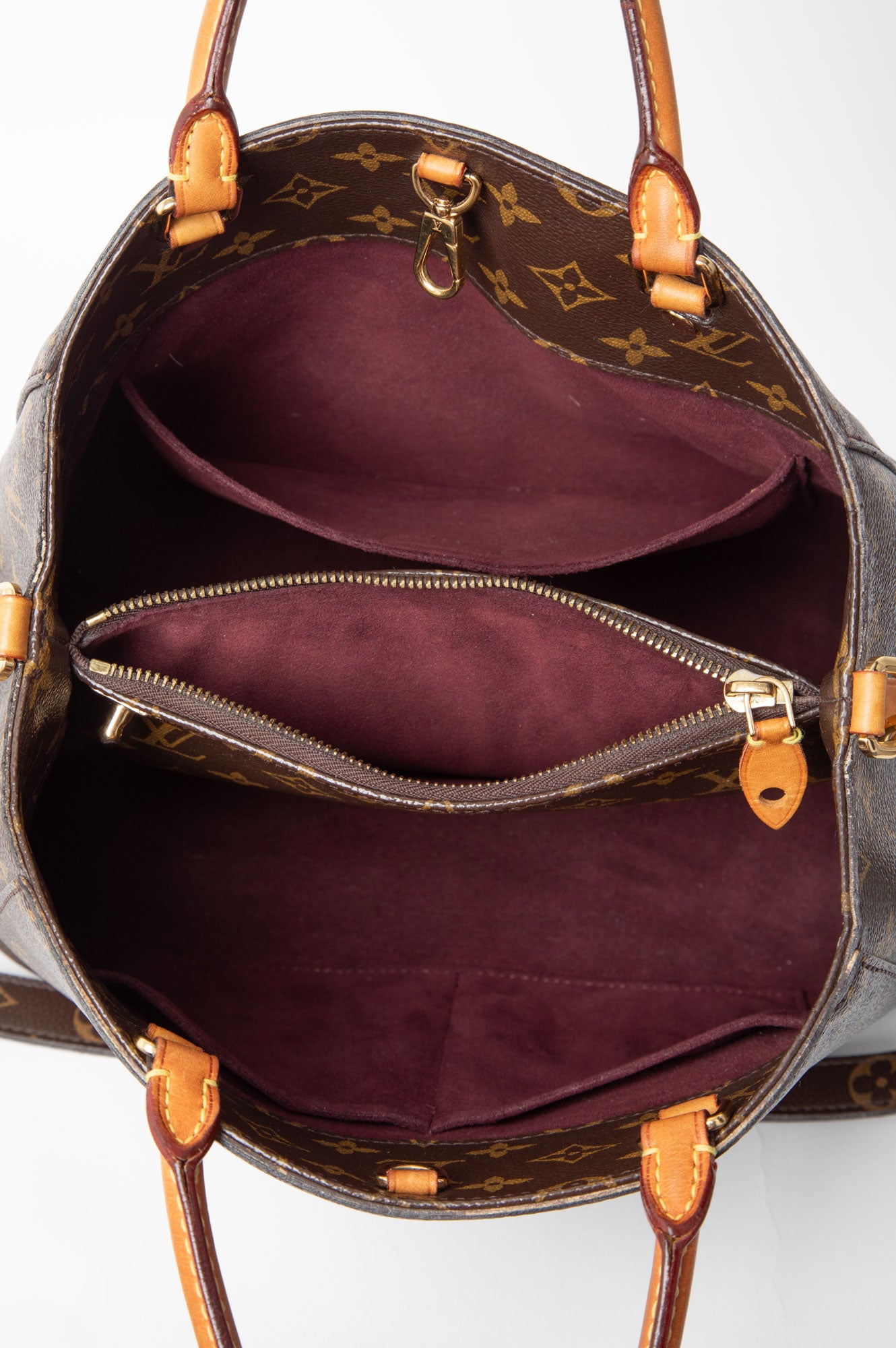 Louis Vuitton Brown Montaigne MM Bag