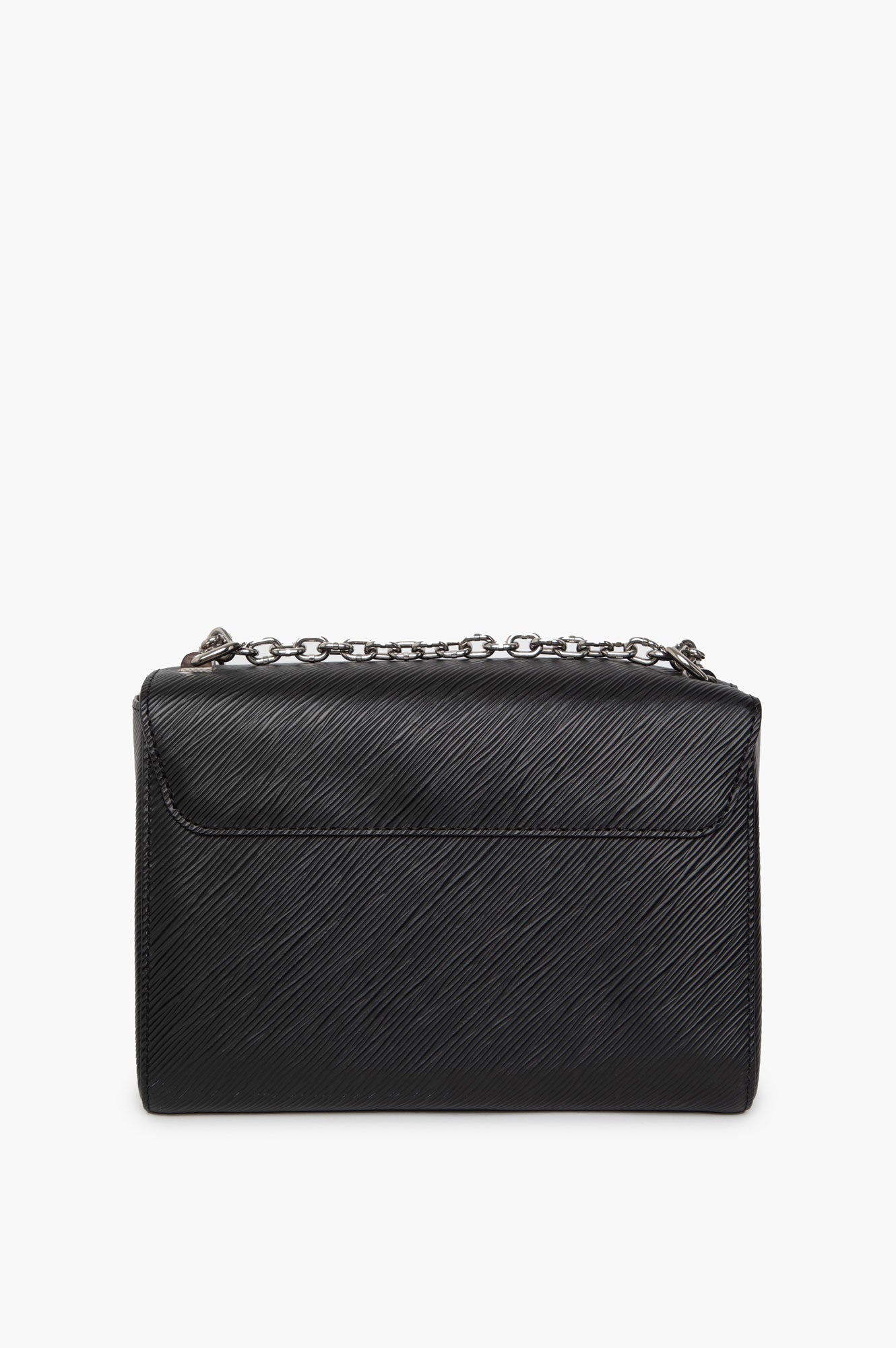 Louis Vuitton Black Epi Twist MM Bag SHW