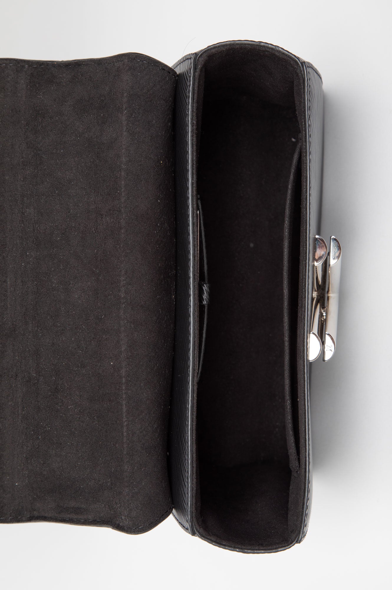 Louis Vuitton Black Epi Twist MM Bag SHW