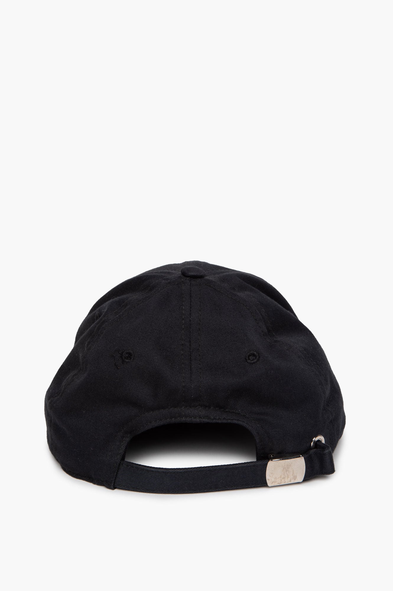Balenciaga Black Cotton Cap