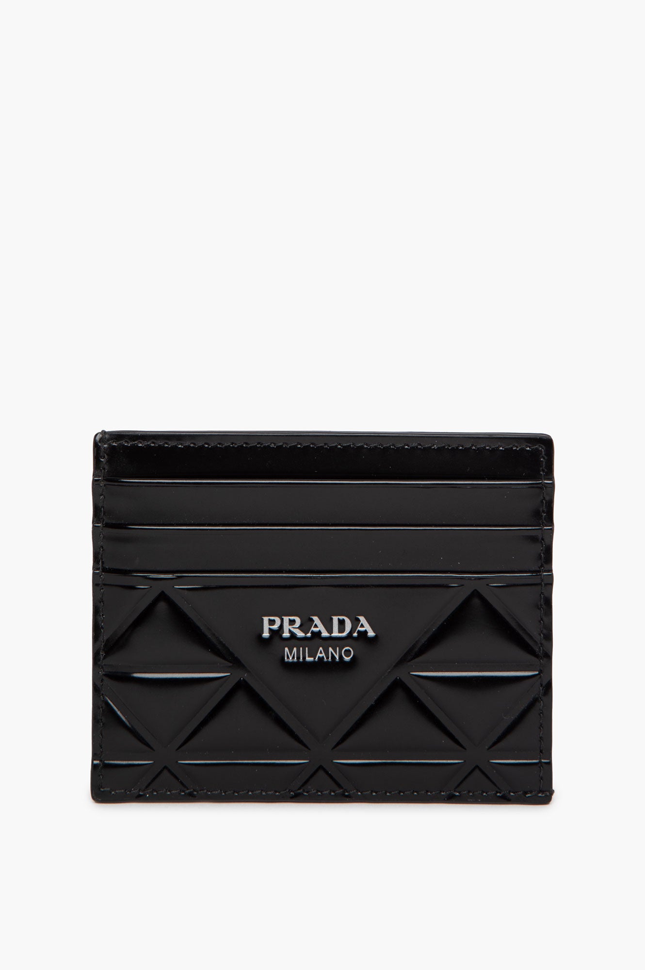 Prada Milano Black Cardholder