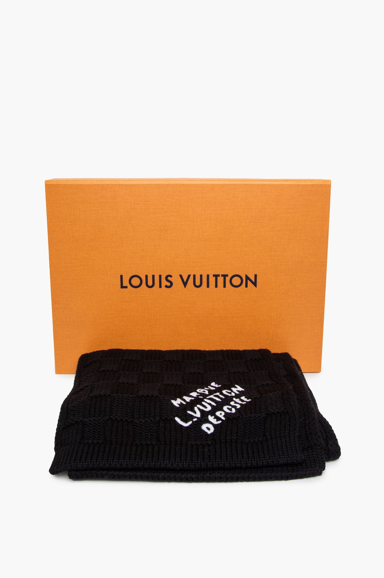 Louis Vuitton Damier Wool Snug Scarf