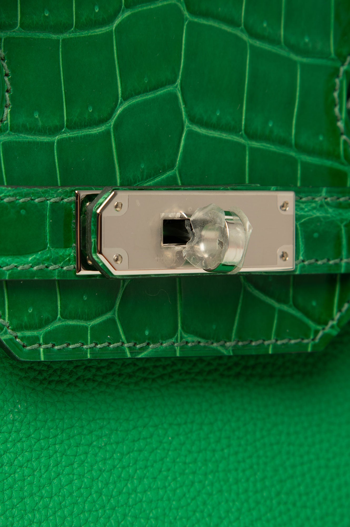 Hermes Birkin 30 Vert Comics Green Togo Alligator Touch With Palladium Hardware