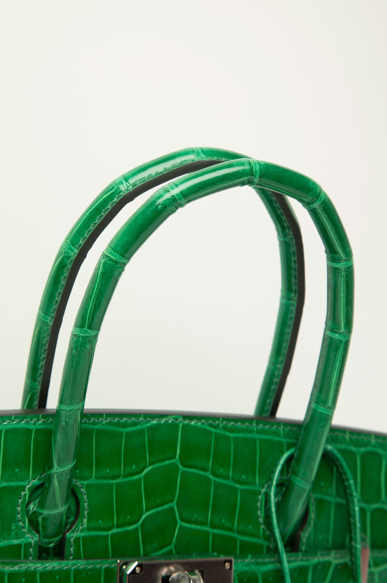 Hermes Birkin 30 Vert Comics Green Togo Alligator Touch With Palladium Hardware