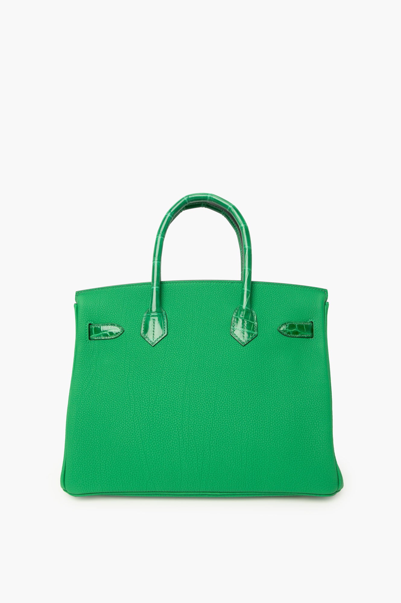 Hermes Birkin 30 Vert Comics Green Togo Alligator Touch With Palladium Hardware