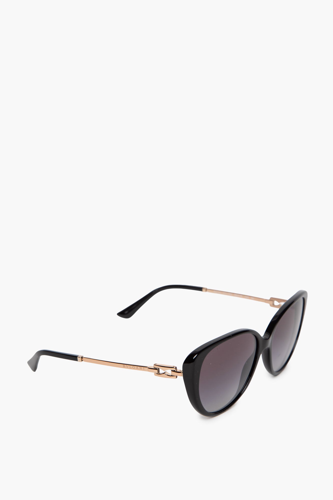 Bvlgari Black Cateye Sunglasses