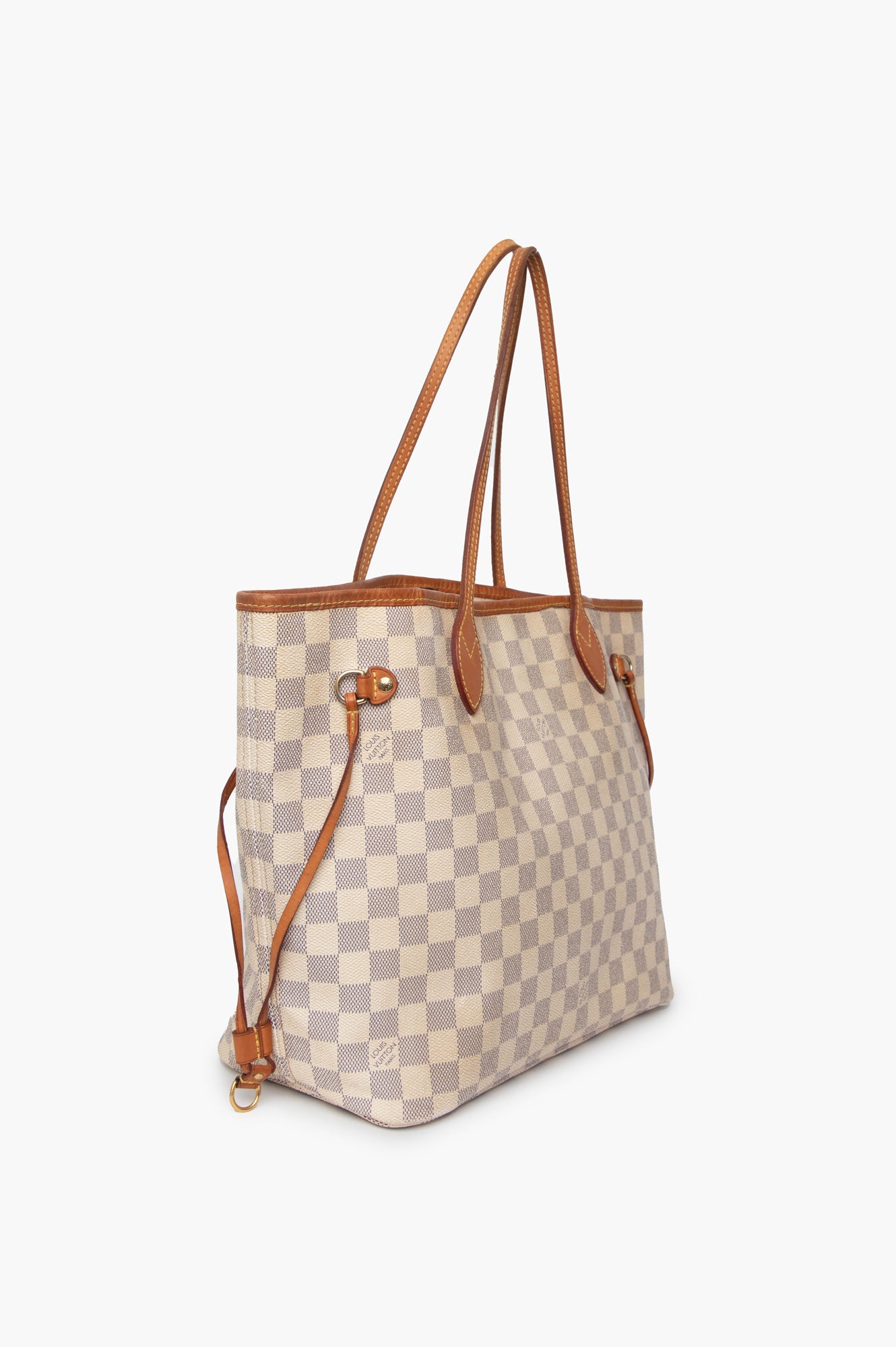 Louis Vuitton Damier Azur Neverfull MM Bag