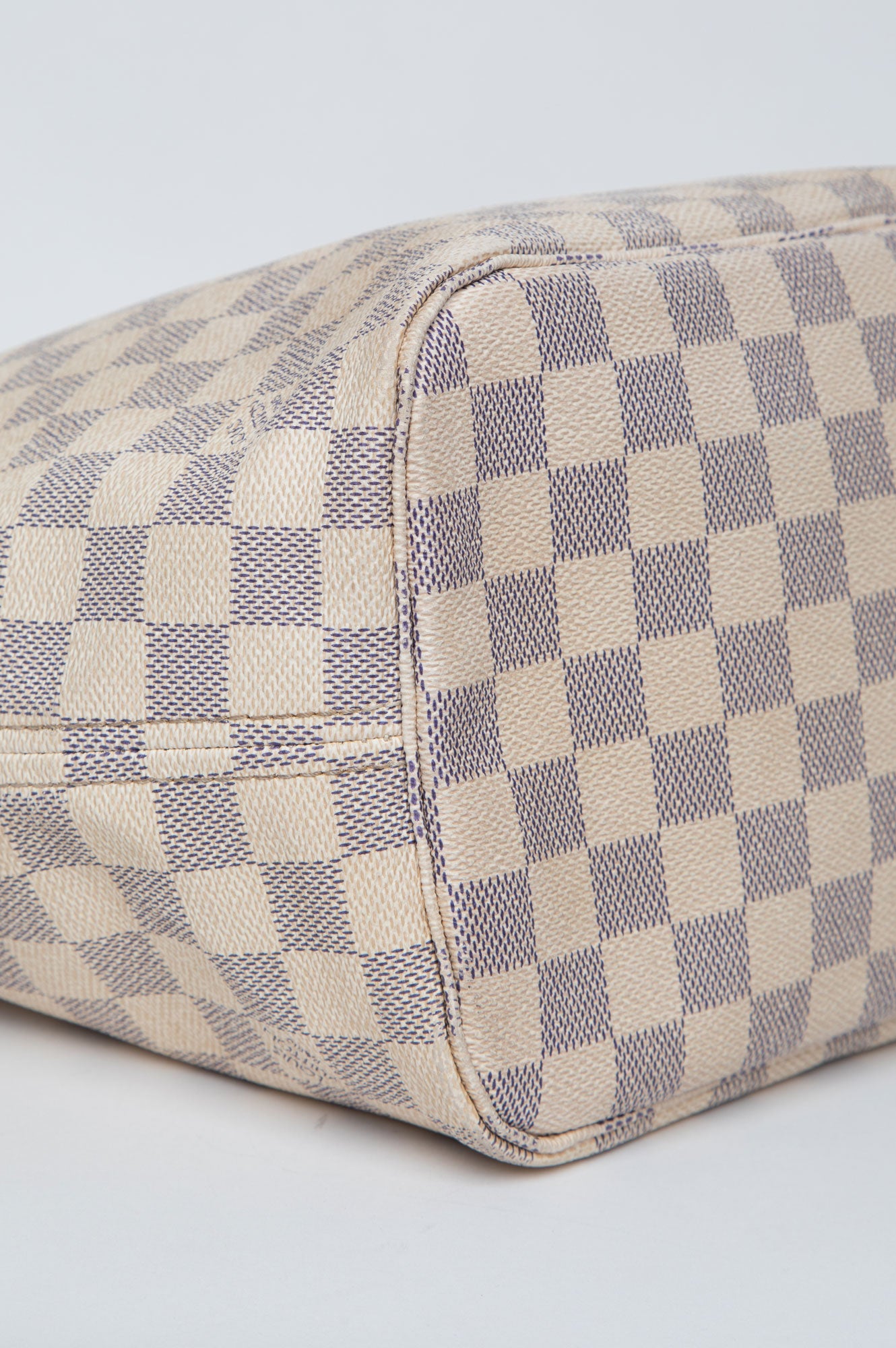 Louis Vuitton Damier Azur Neverfull MM Bag