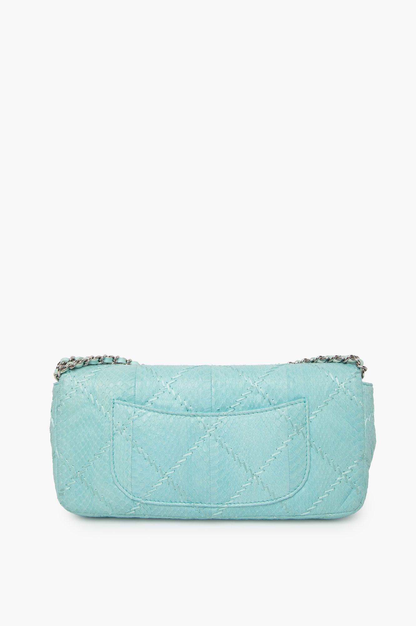 Chanel Blue Ultimate Stitch EW Flap Bag