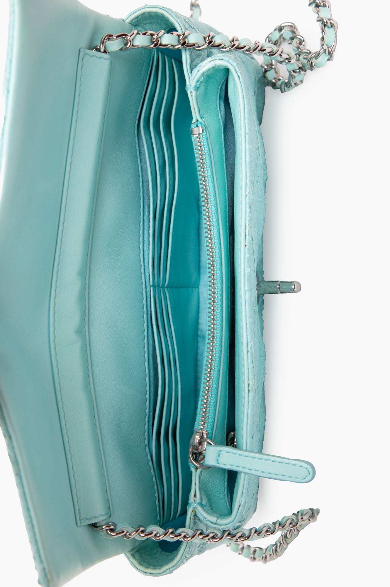 Chanel Blue Ultimate Stitch EW Flap Bag