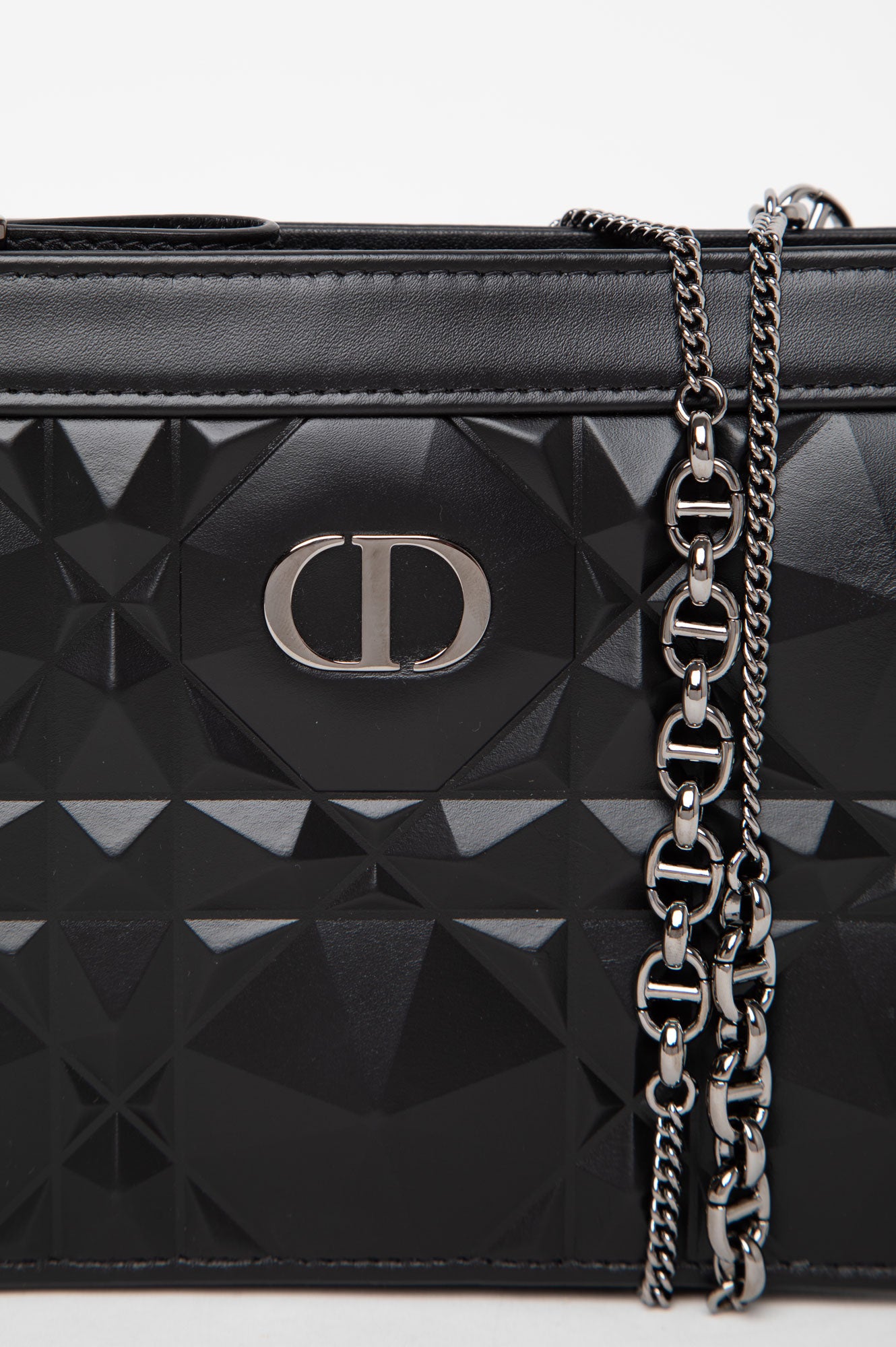 Christian Dior Diamond Cannage Caro Chain Bag