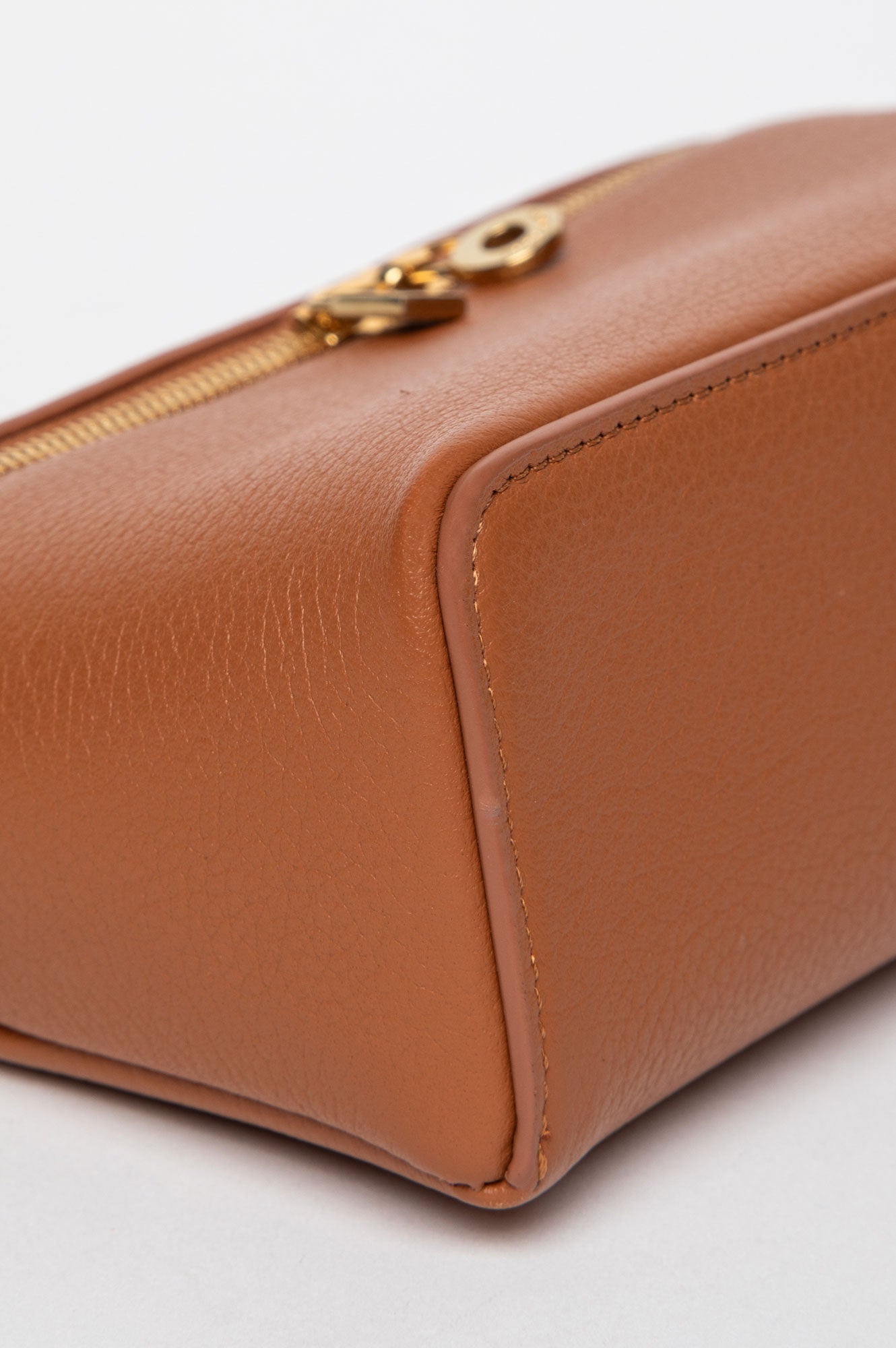 Loro Piana Brown Leather Extra Pocket L19 Bag