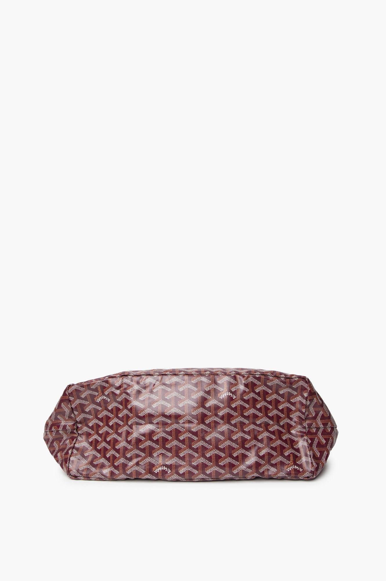 Goyard Red Goyardine Saint Louis MM Bag