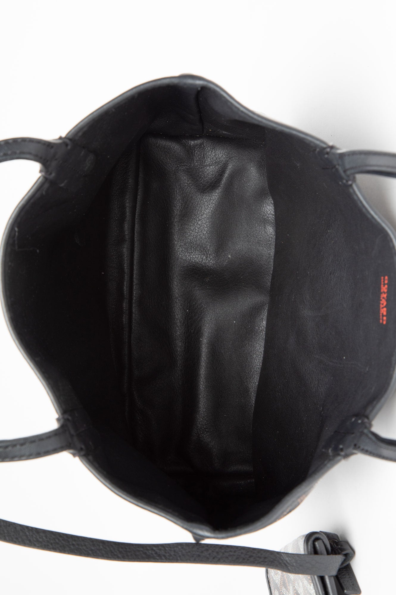Goyard Black Mini Anjou Tote