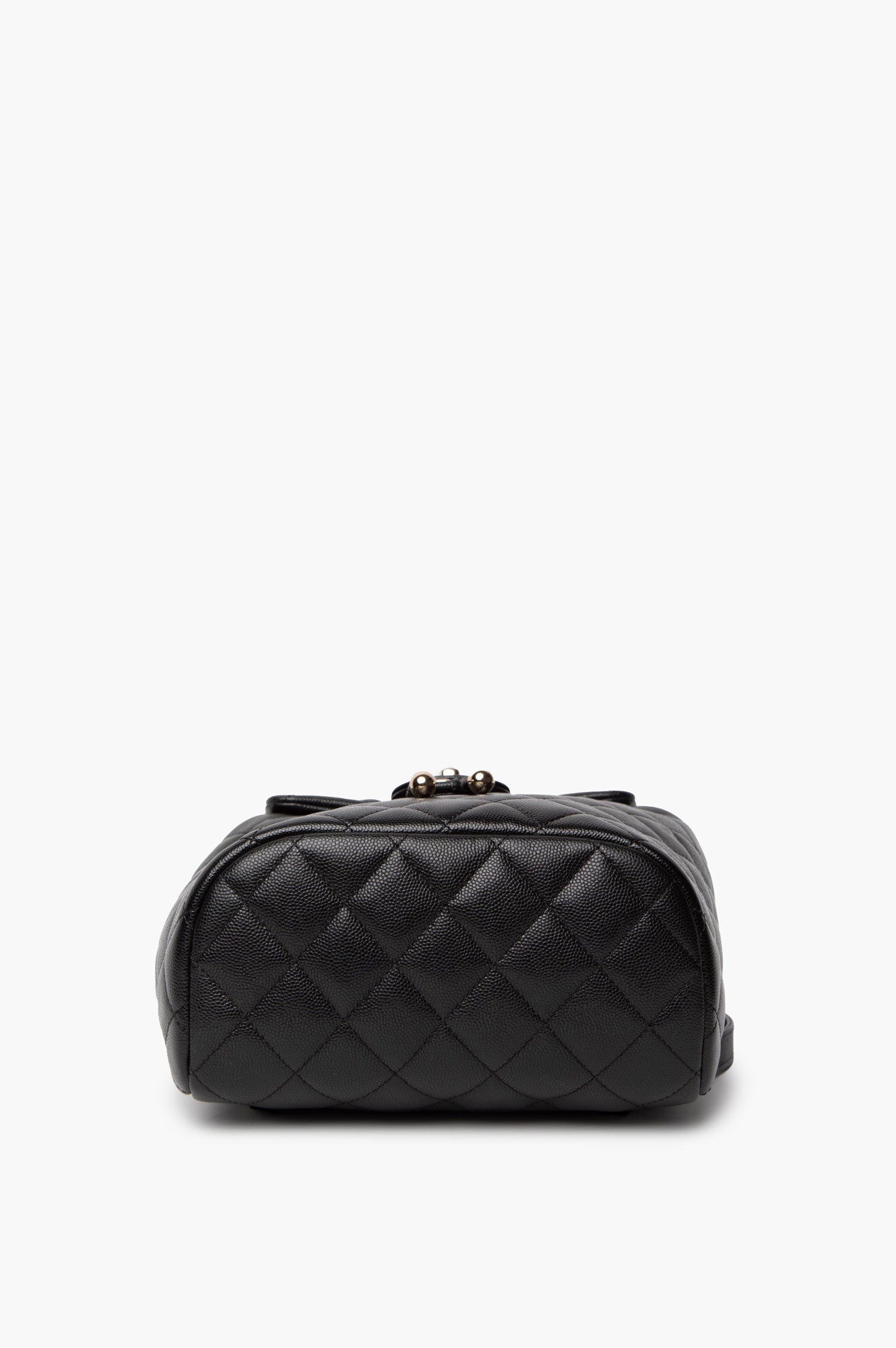 Chanel Black Caviar Quilted Urban Spirit Backpack