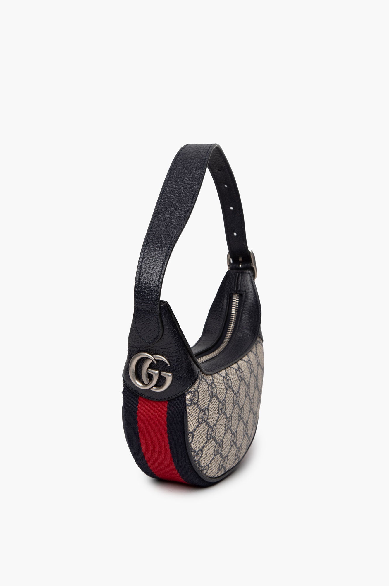 Gucci GG Ophidia Blue Hobo Mini Bag