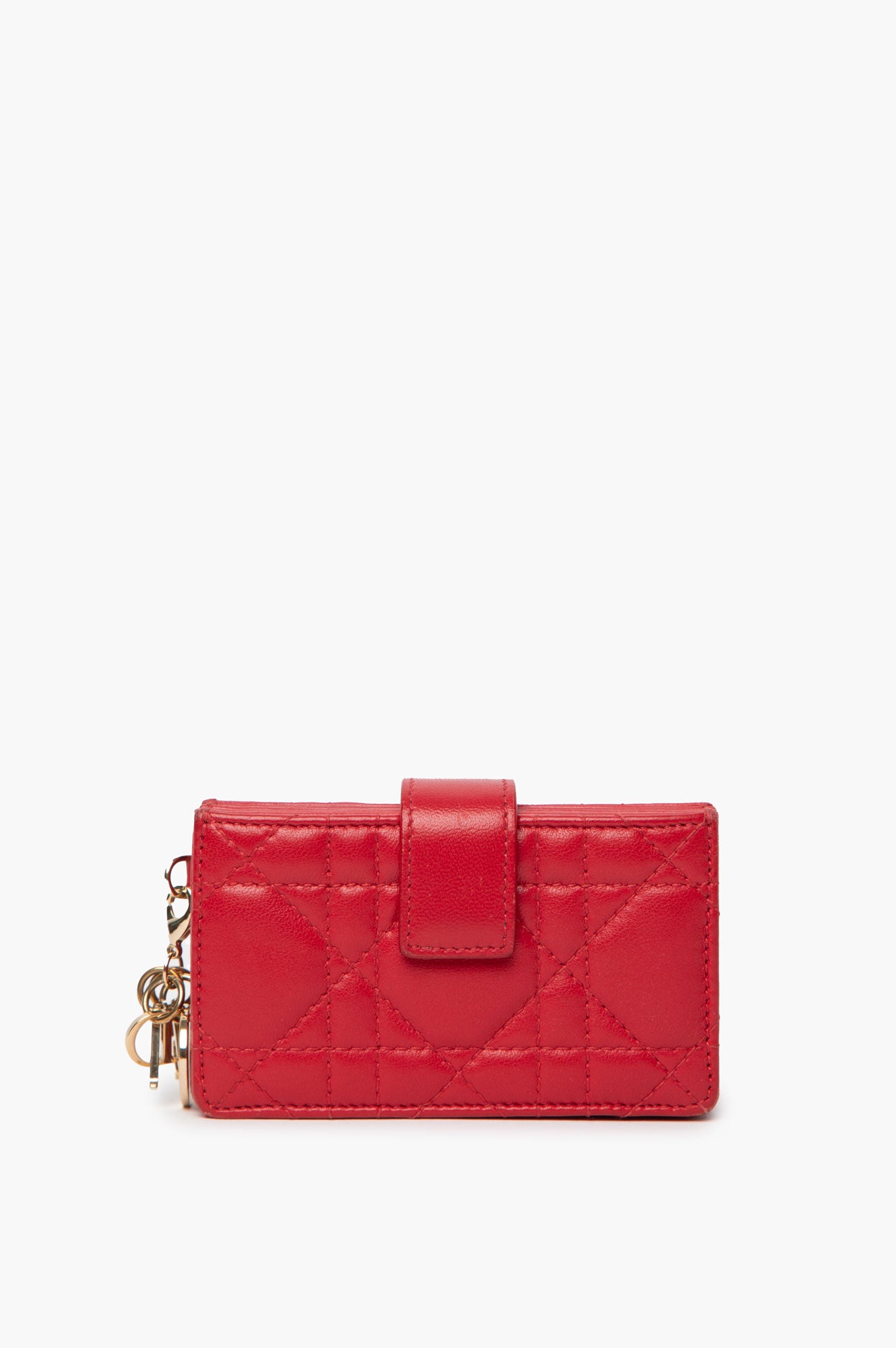 Christian Dior Red Jasmine Cardholder