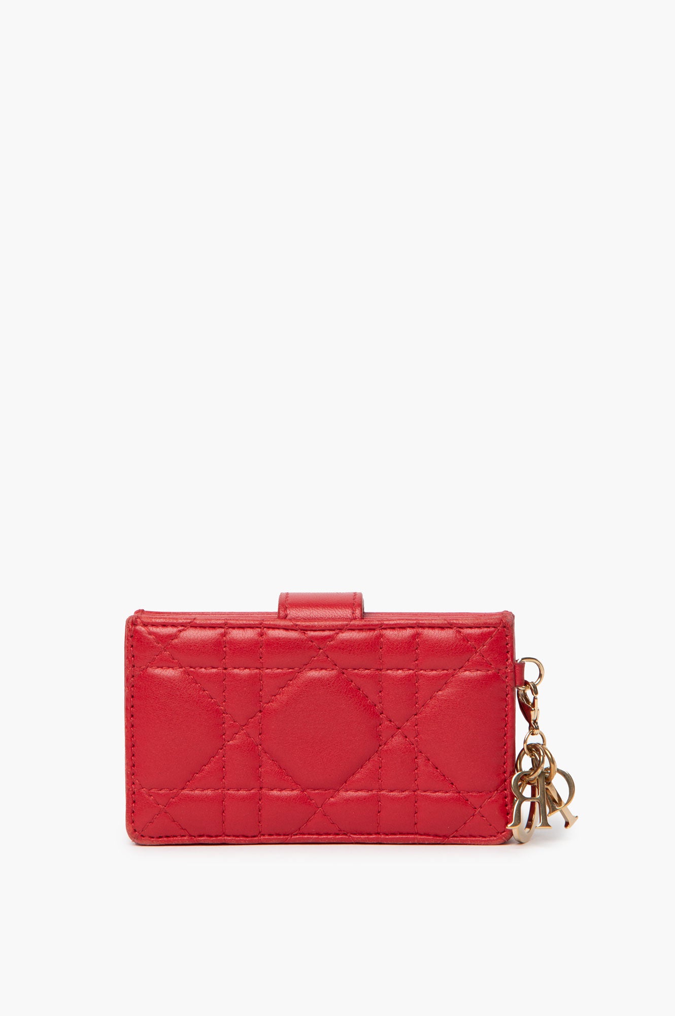 Christian Dior Red Jasmine Cardholder