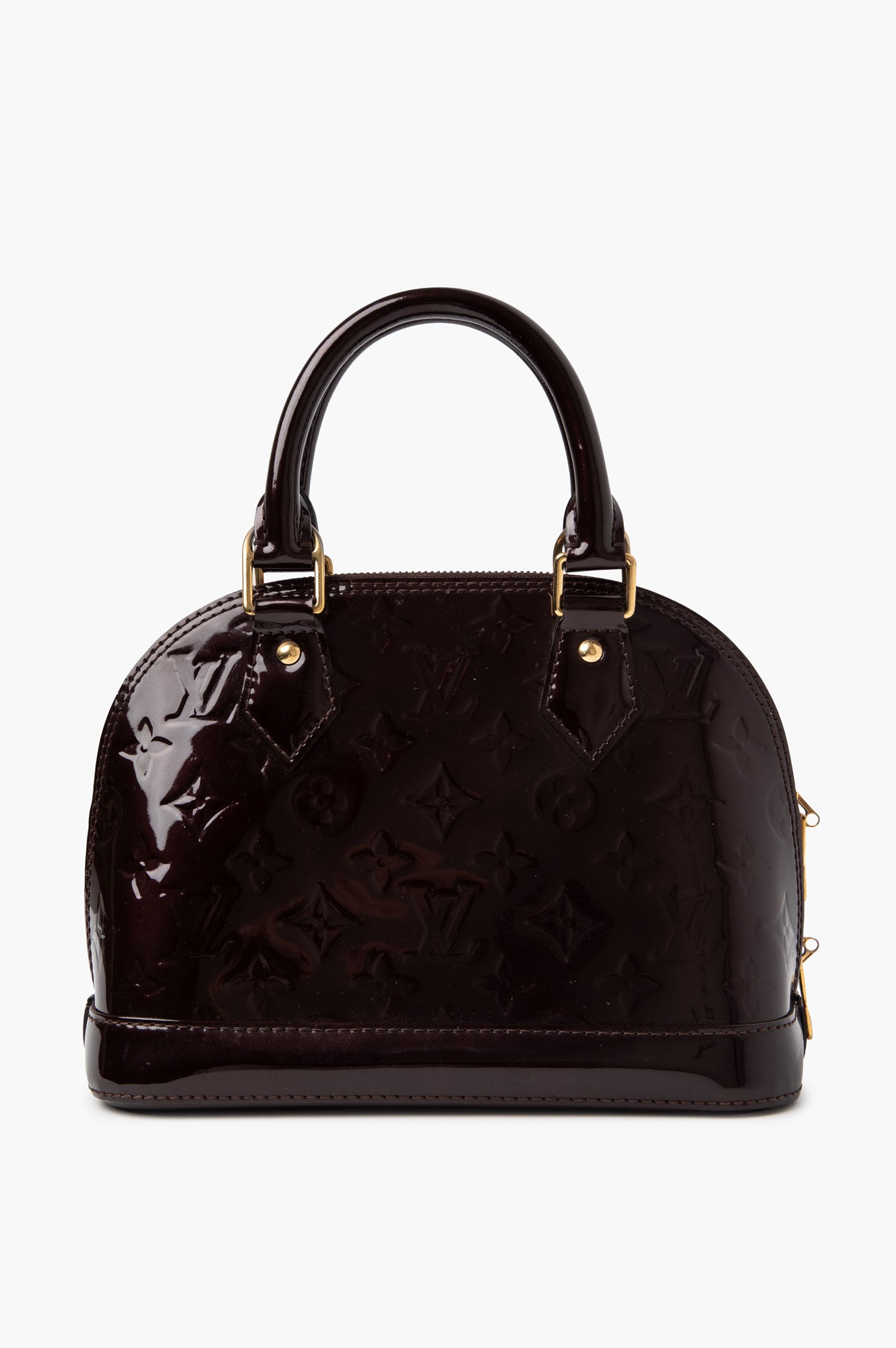 Louis Vuitton Amarante Vernis Alma BB