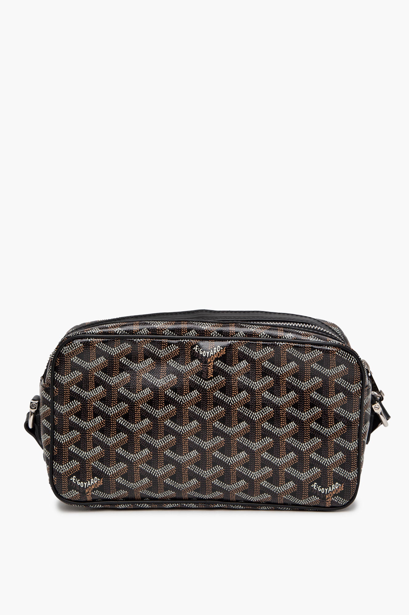 Goyard Black Goyardine Cap-Vert PM Bag