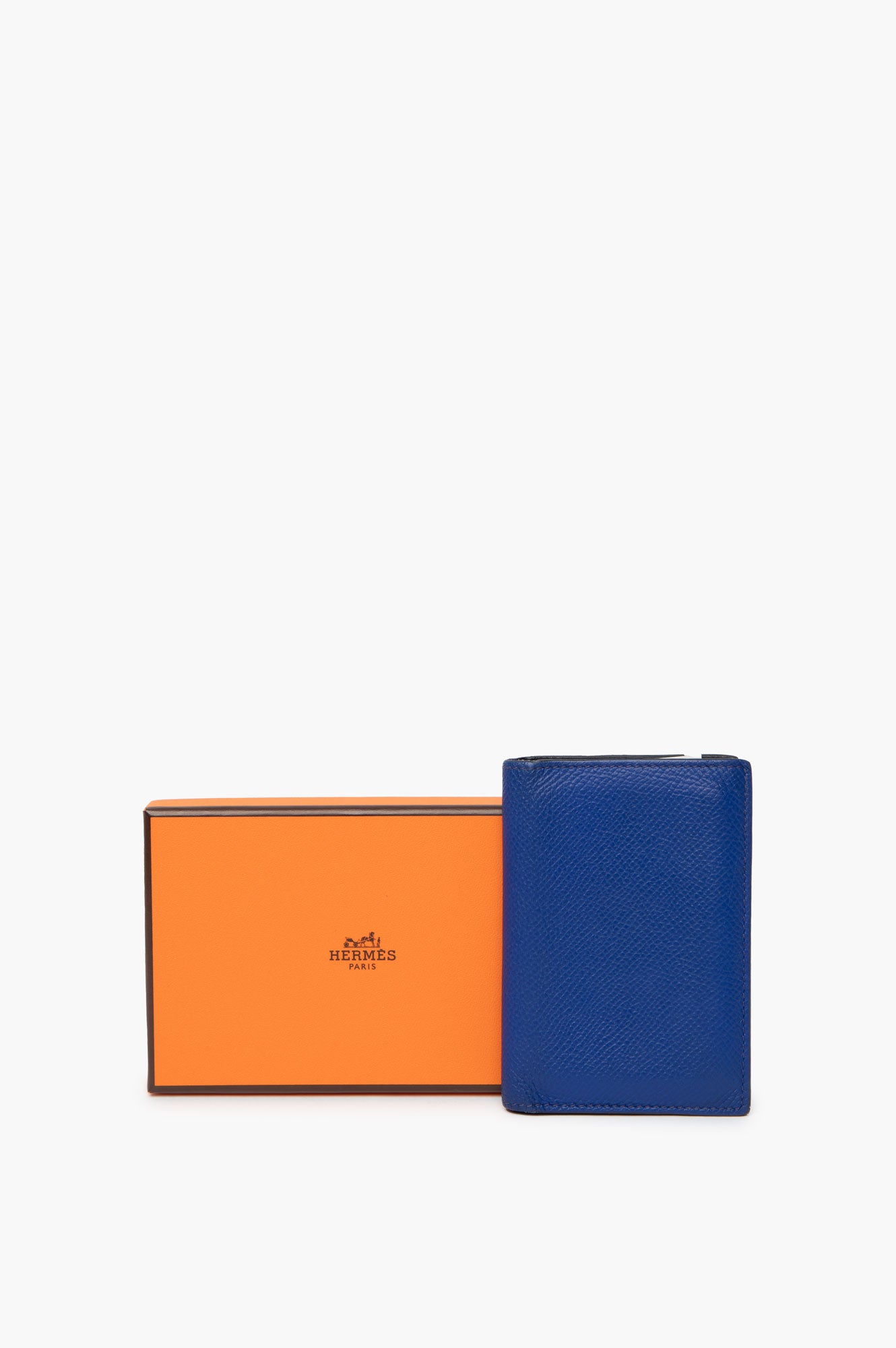 Hermes Blue Eucilide Cardholder