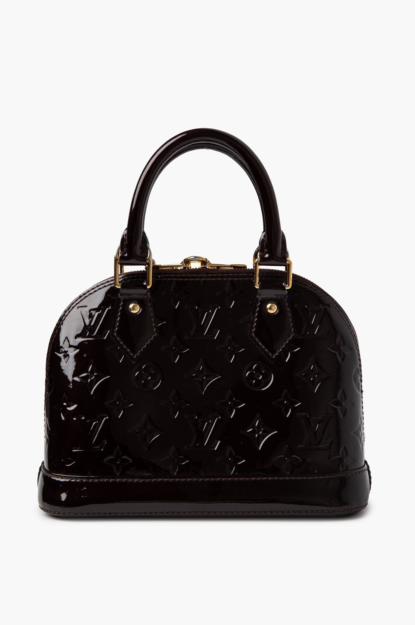 Louis Vuitton Amarante Vernis Alma BB